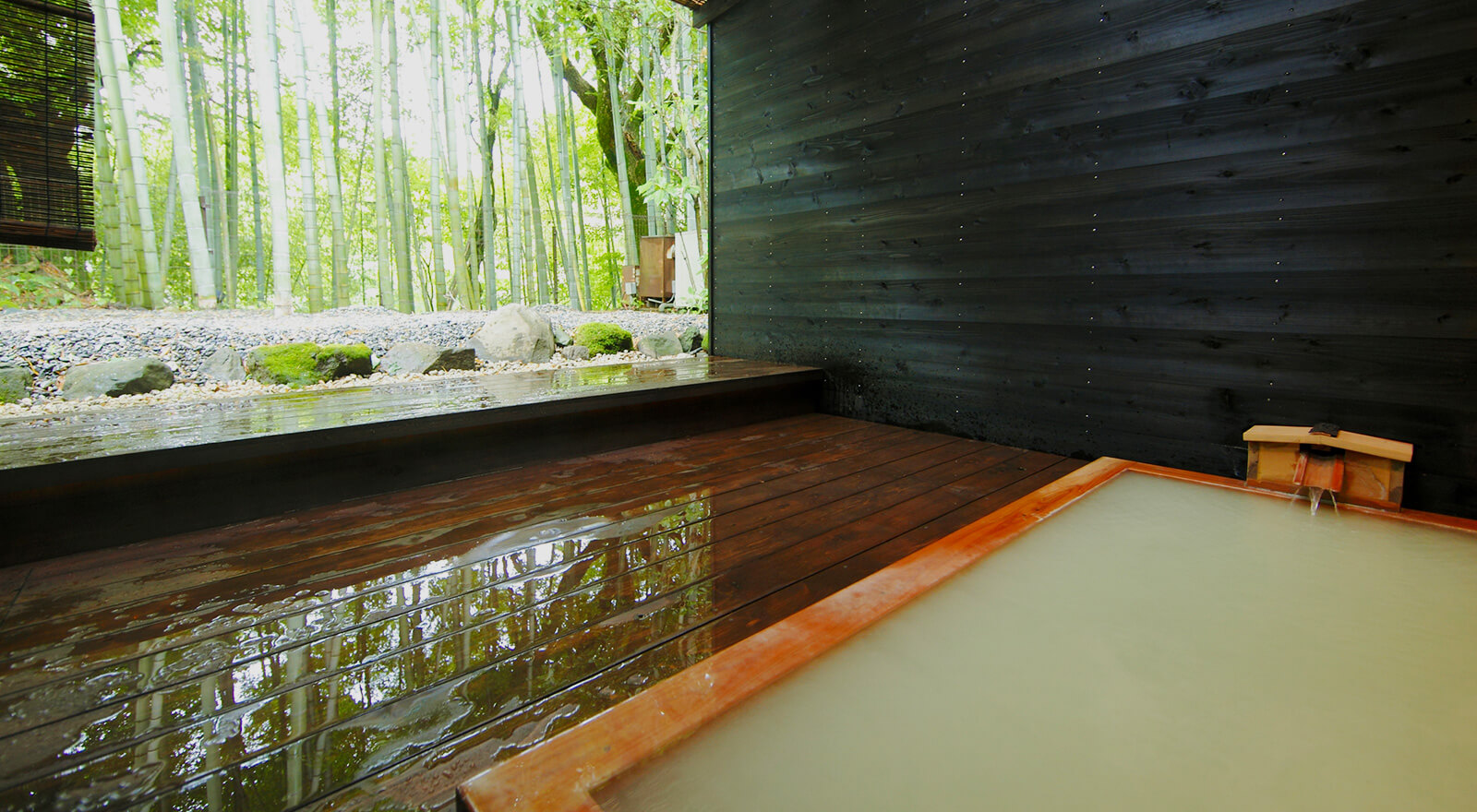公式 川涌の湯 マウントビュー箱根 箱根仙石原でにごり湯の貸切露天風呂がある宿